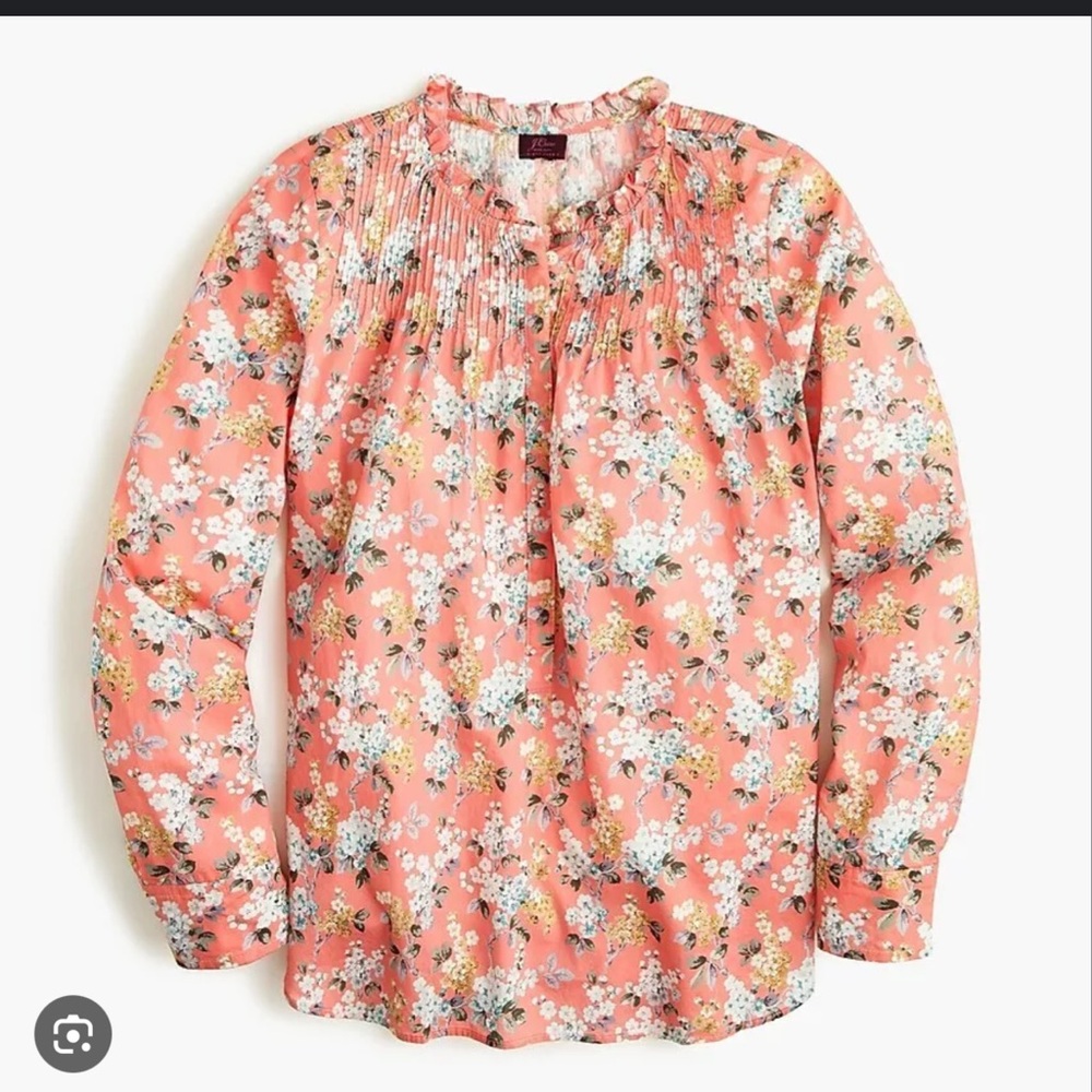 J Crew Liberty print popover Josephine floral size 4